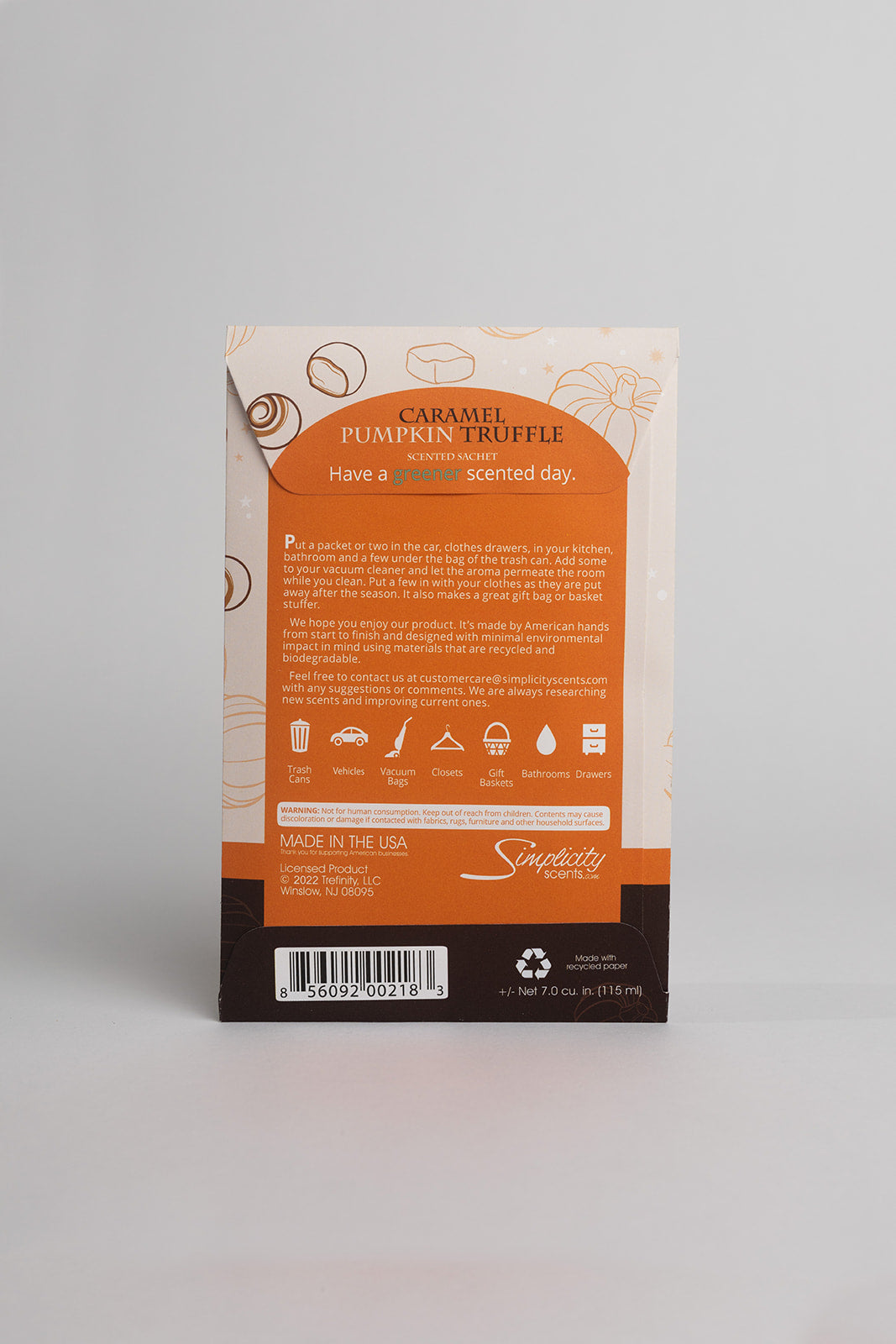 Caramel Pumpkin Truffle - Single