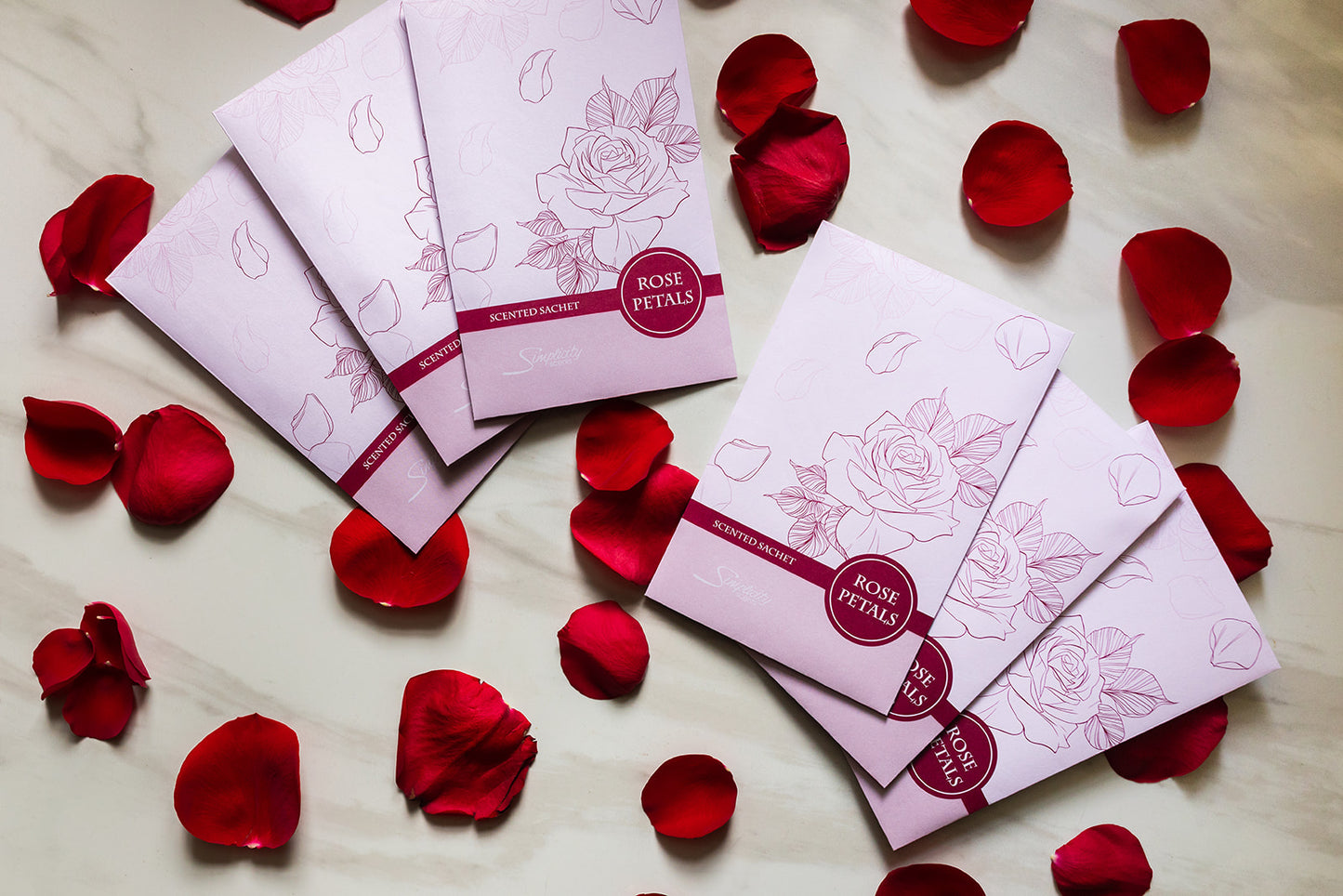Rose Petals - 6 Pack